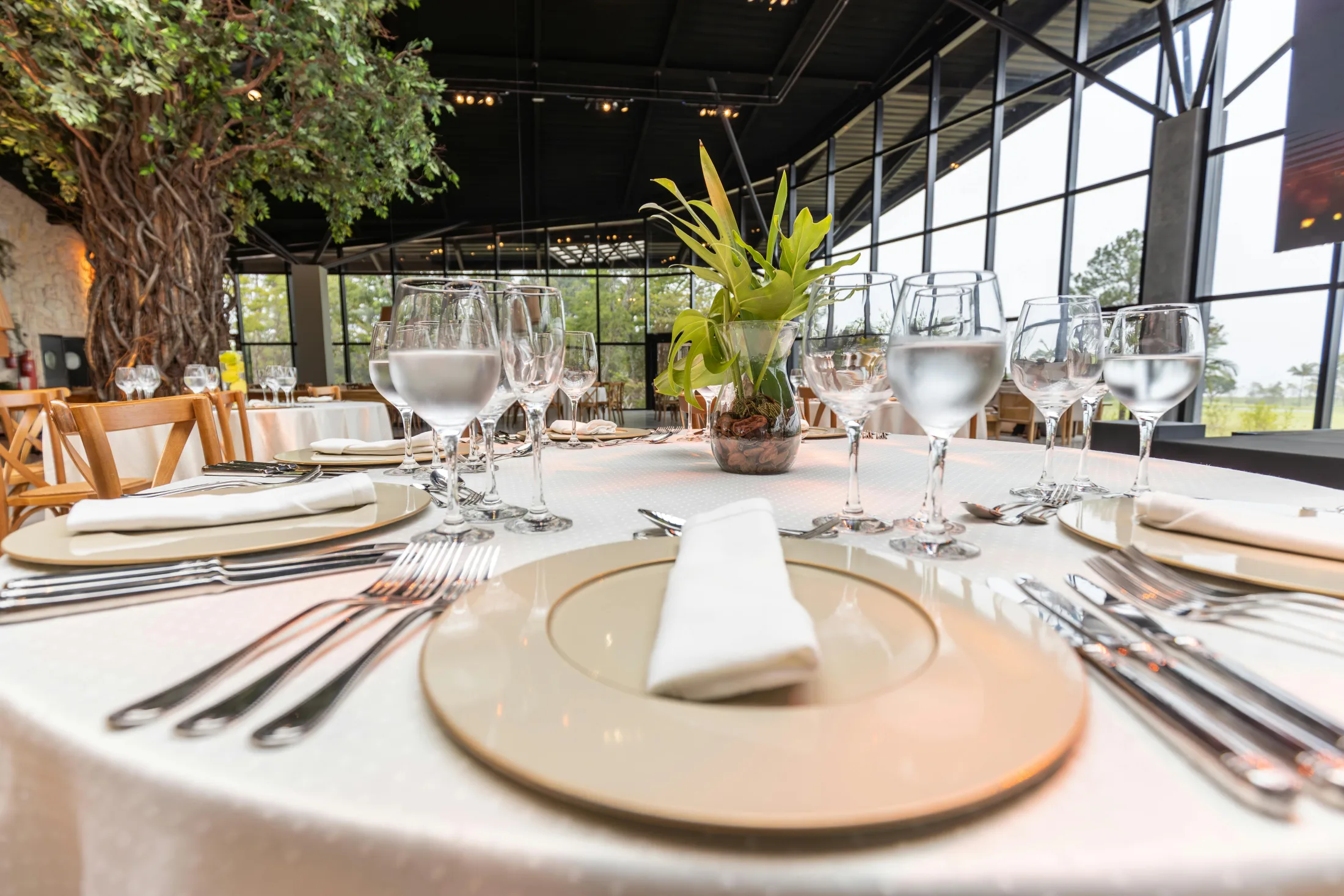 An inviting restaurant interior ready to become an explorable digital destination